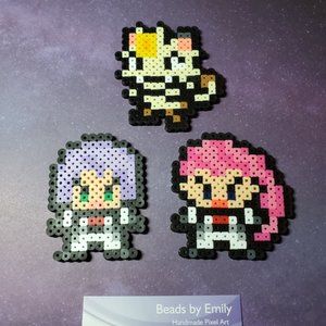 Pokemon Magnets - Team Rocket & Meowth - Kids Room